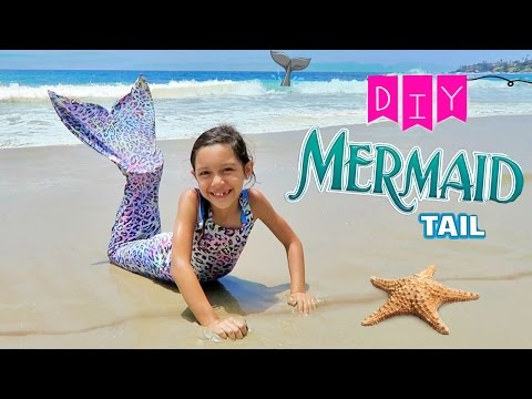 HOW TO MAKE A SWIMMABLE MERMAIL TAIL EASY AND CHEAP