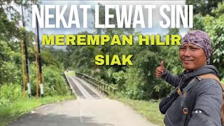 ​SIAK LAND CROSSING - GOING DOWNSTREAM! Turns out this is the way to Pusu Udin's house