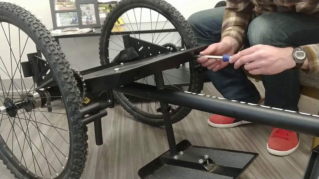 GRIT Freedom Chair - Tensioning the Chains