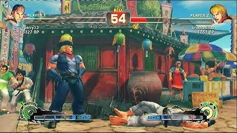 Super street fighter 4 Ryu vs Ken