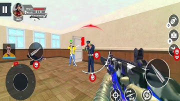 Bank Robbery SSG Shooting Game _ Android GamePlay