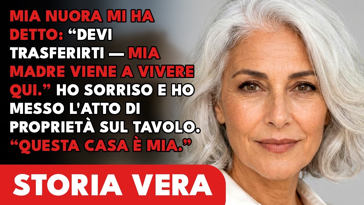 Stavo asciugando i piatti quando mia nuora Beatrice ha sbattuto il caffè sul marmo e mi ha detto: «Devi trasferirti altrove. Mia madre viene a vivere qui». Ho passato trent’anni a pagare questa...