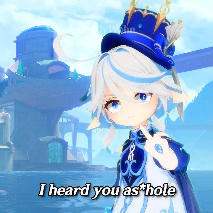 When u Realize Furina can speak French also... | Genshin Impact