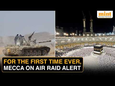 Mecca On HIGH Alert, Saudi Says Houthi Drone Intercepted Near Islam’s Holiest City | Video