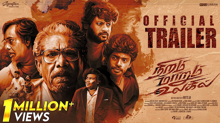 Niram Marum Ulagil - Trailer|Bharathiraja, Natty, Rio, Sandy, Yogi Babu|Britto JB| Dev Prakash Regan