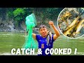 Hot summer day fishing arunachalpradesh cooking fishing