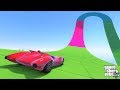 قراند 5 : سباق السيارة النفاثة🐸🐸GTA 5 - Scramjet Car Racing& Parkour