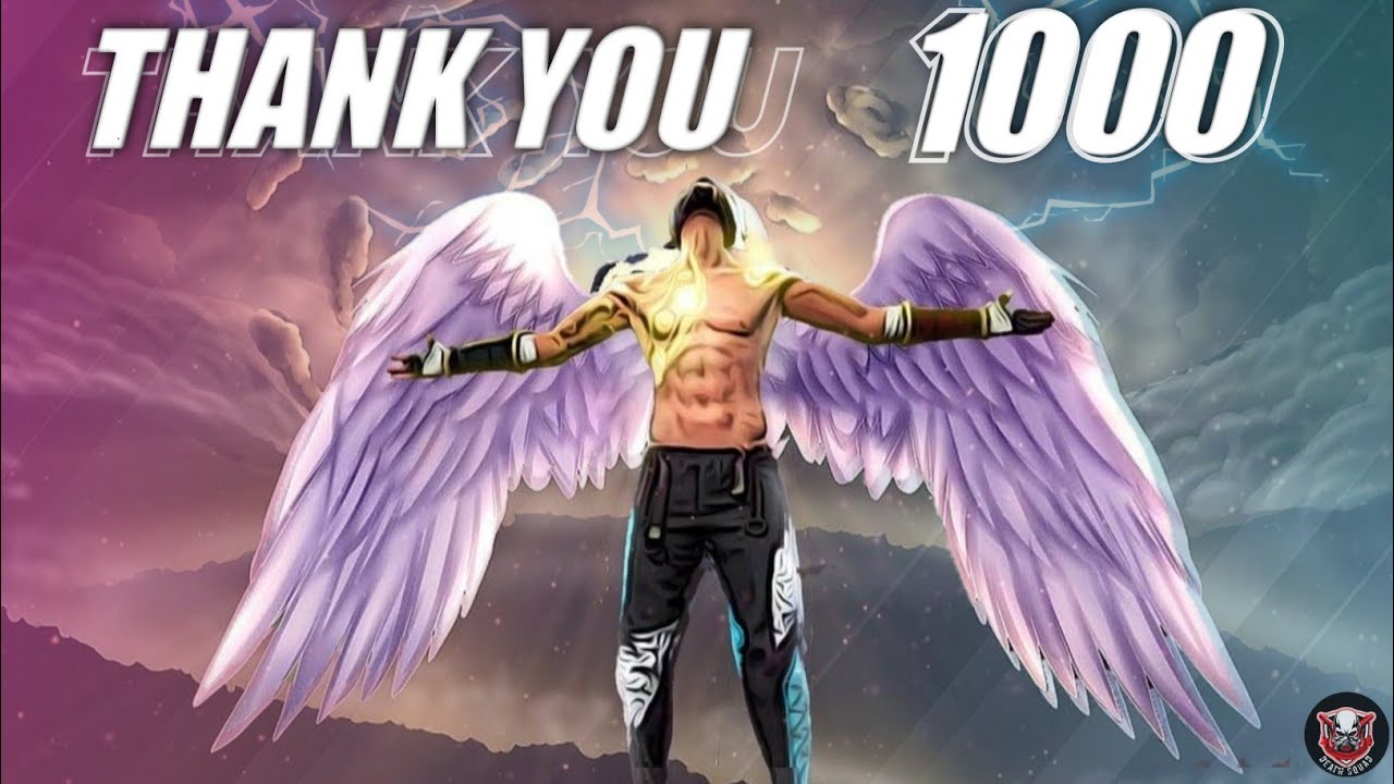 Thank You For 1000 Subscribers ️ || 1k Special Video Free Fire - YouTube
