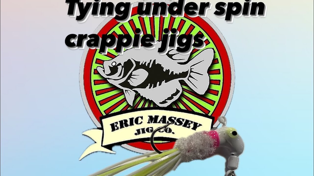 Underspin Crappie Jigs how to tie them the right way!! YouTube