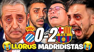 😂LOS MEJORES LLOROS MADRIDISTAS al ESPANYOL 0-2 FC BARCELONA