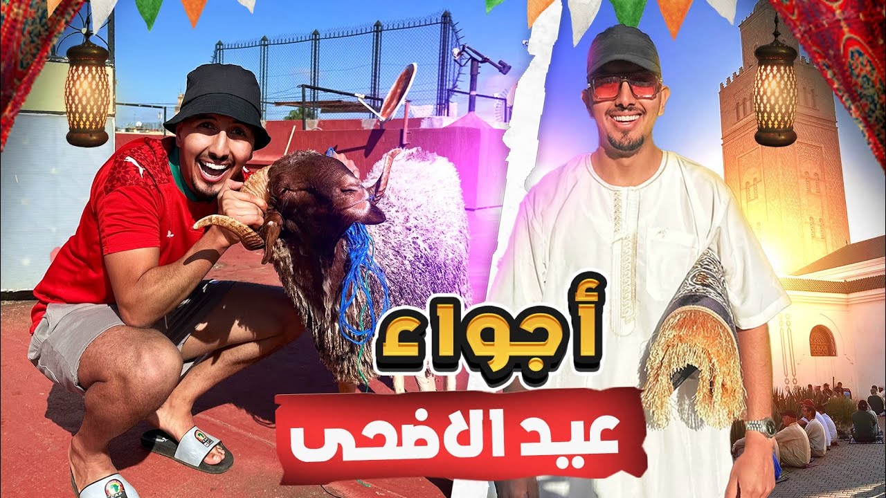 أجواء عيد الأضحى في سلا 2024 (الحولي🐏حمقنا الموت ديال الظحك😂)