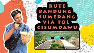 BANDUNG - SUMEDANG ROUTE VIA CISUMDAWU TOLL ROAD #shorts