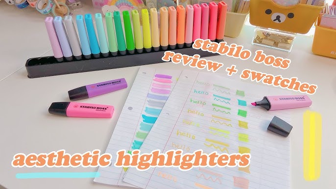 STABILO BOSS ORIGINAL Pastel Highlighter, Pale Orange 