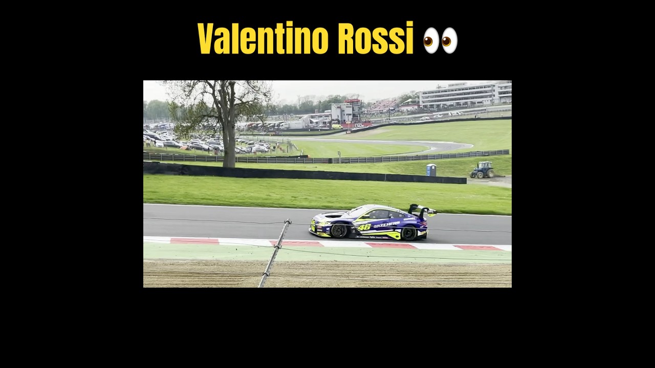 VR46 driving the Sketchers M4 @ Brands 👌🏽 
