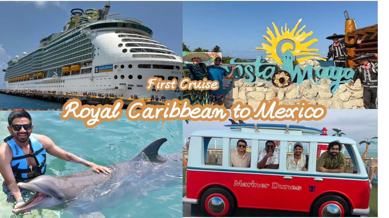 My First Cruise Ever! Royal Caribbean to Mexico 🇲🇽 (Costa Maya + Dolphin Swim)