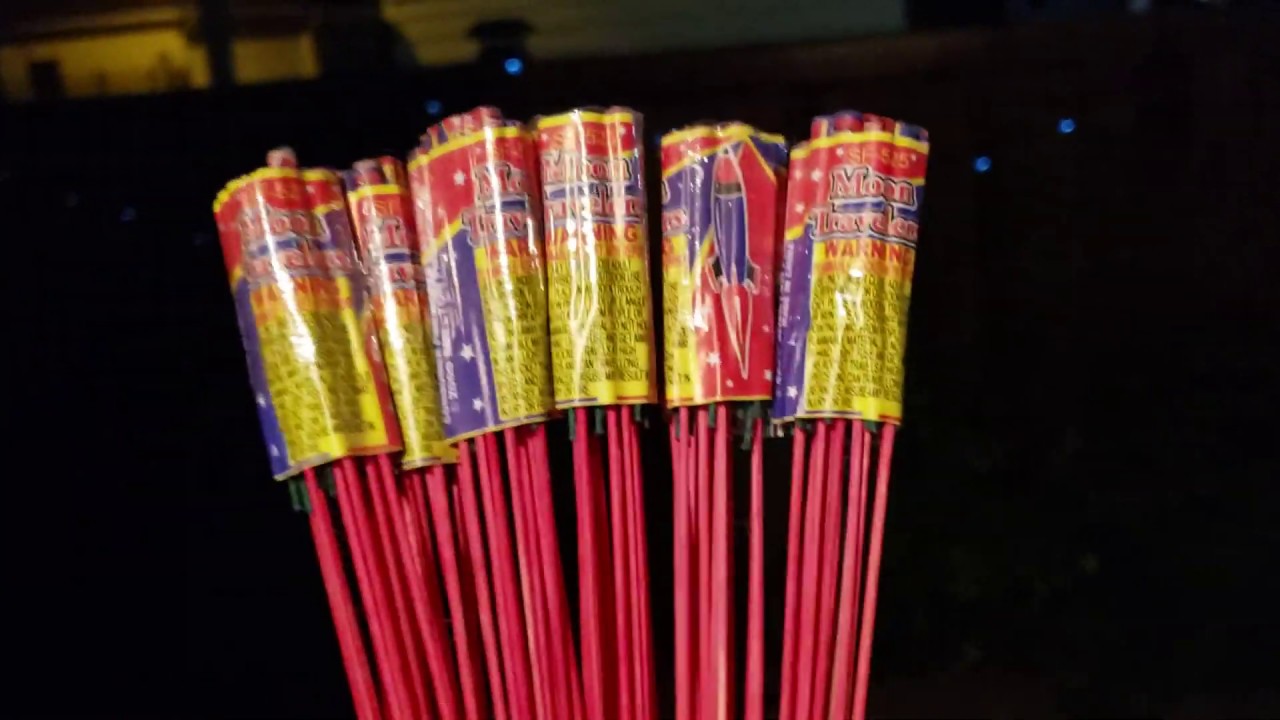 Moon Travellers Bottle Rockets - Springfield Fireworks