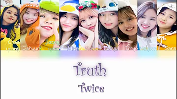 Twice (트와이스) Truth Lyrics [HAN/ROM/PT-BR] Color Coded Lyrics