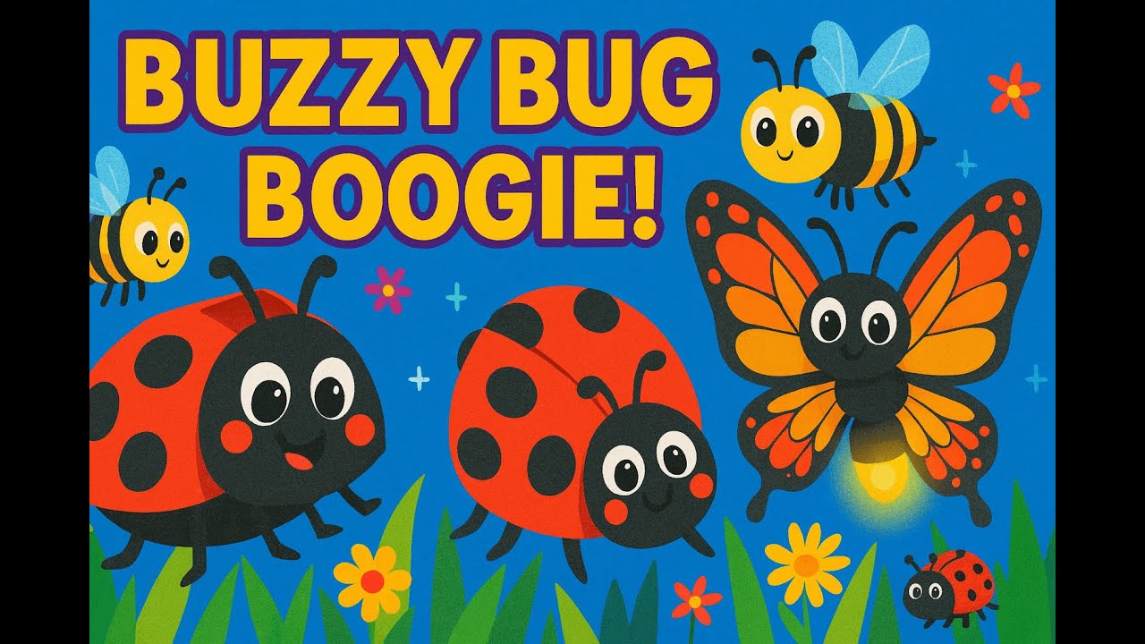 Buzzy Bug Boogie 🐝 | Fun Kids Insect Song About Bugs & Metamorphosis | EduBop