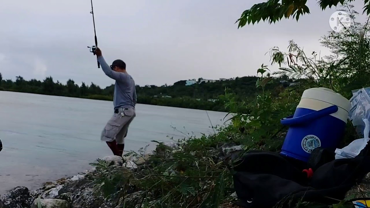 FISHING AT INOS PARK I WITH YEAH BABY SAIPAN YouTube