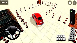 Classic Car Parking Car Games | High Quality + HD Sound Gameplay |Car Driving School Simulator #24 screenshot 5