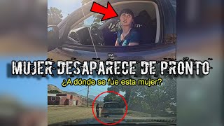 MUJER DESAPARECE frente a las CÁMARAS de la Policía