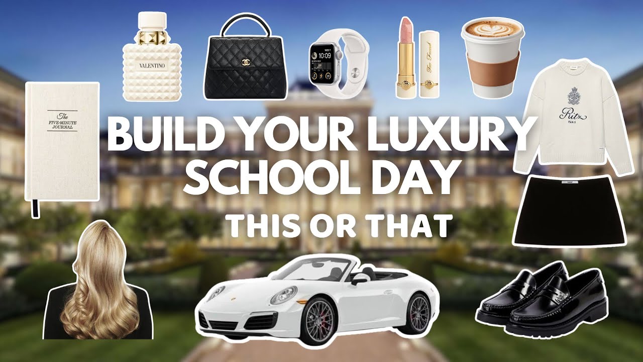 THIS or THAT | Build Your LUXURY School Day ✨🎒