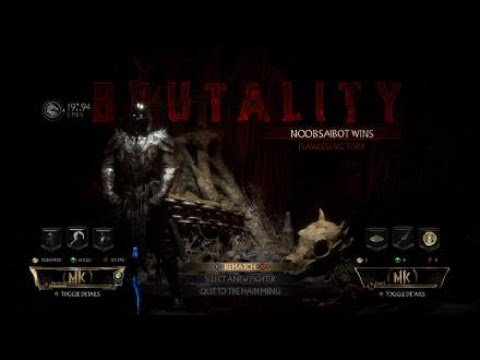 Mortal kombat 11 noob saibot brutality tutorial:  more portals more problems