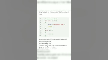 Mcq of C programming#shorts#viral#css#html#java#python#clanguage#sql#youtubeshorts#coding