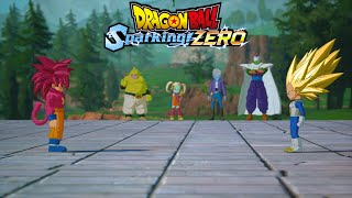 Goku Mini SSJ4 VS Vegeta Mini SSJ3 (Custom Battle) - DRAGON BALL: Sparking! ZERO