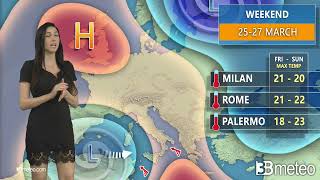 Weather forecast for THIS WEEKEND in Italy
