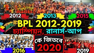 BPL Winners List From 2012 - 2019 | Bangladesh Premier League - BPL Winners, Runners-up, List | screenshot 1