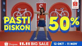 Iklan Shopee 11.11 Pricilia Micca Goyang Shopee