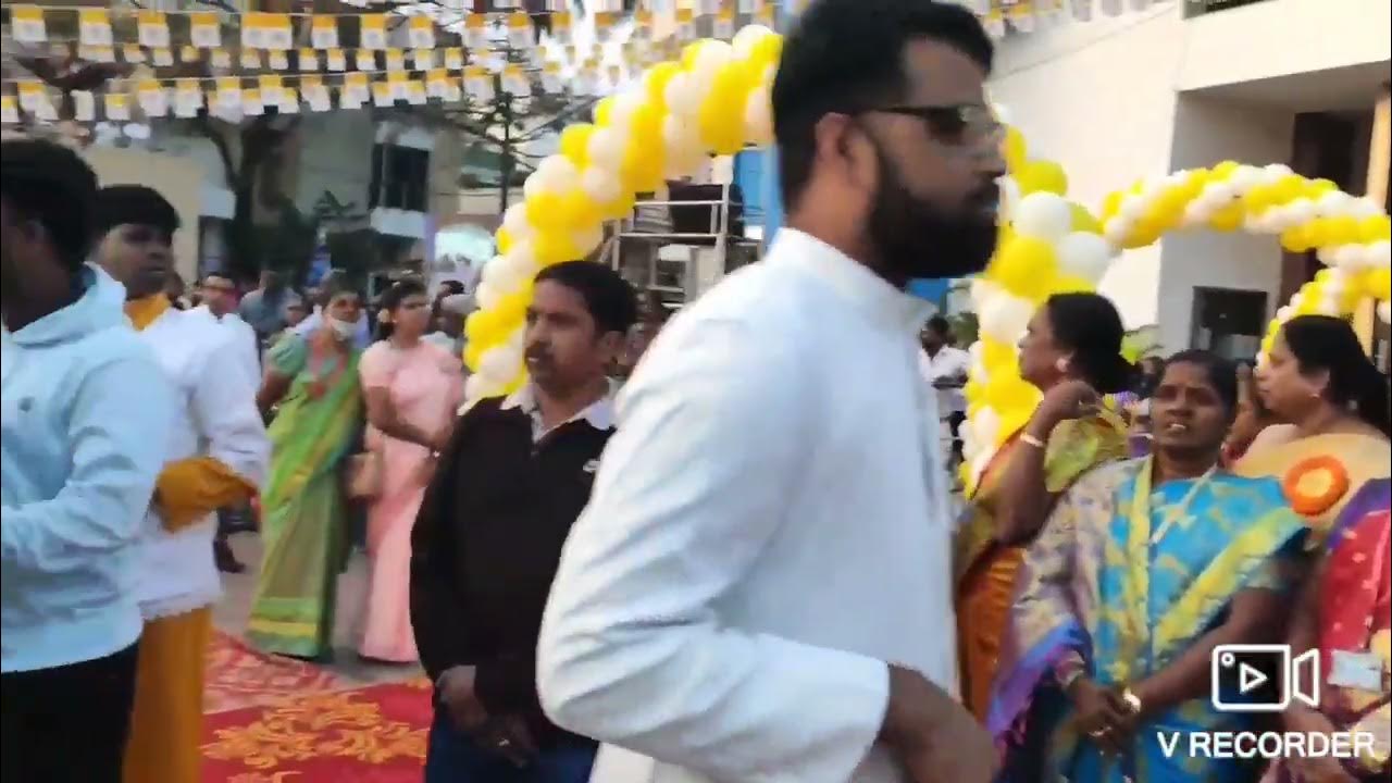 Flag hoisting Infant Jesus Church & Shrine Vivekanagar, Bangalore YouTube