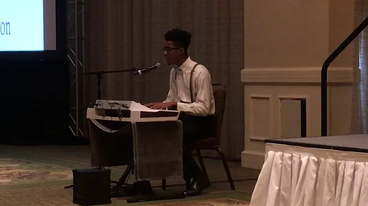 DeVon Gaines of Alachua County performs at 2017 FSBA