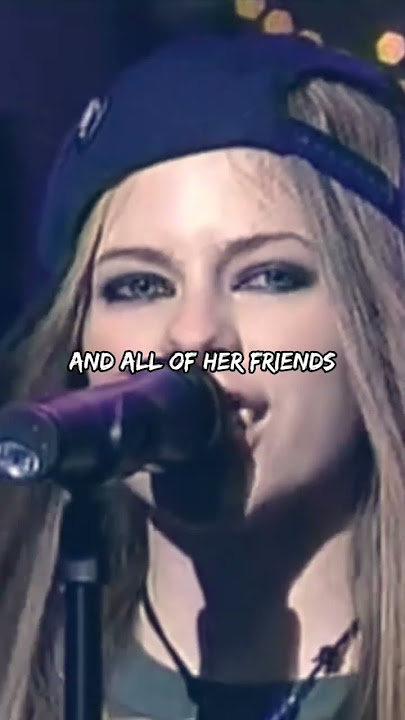 Avril Lavigne - Sk8er Boi (LIVE David Letterman 2002) #Shorts