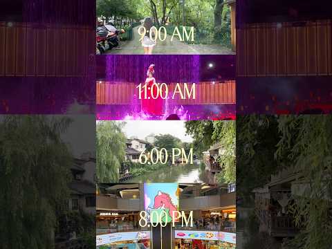 a day in Hangzhou China with timestamps 🌲 || Tags 🏷️ || summer outfit Inspo Asia travel lifestyle