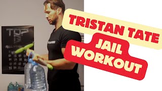Tristan Tate Bicep Workout from Jail