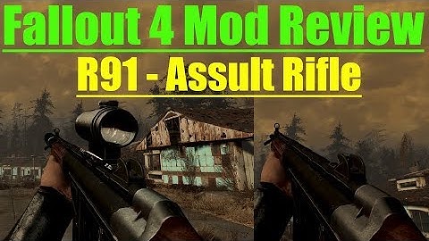 Fallout 4 Mod Review :: R91 Fallout 3 Assult Rifle (Xbox One/PC Mod)
