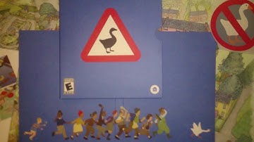 Nostalgamer Unboxing Untitled Goose Game On Sony Playstation 4 Four PS4 Iam8bit Special Limited Ed