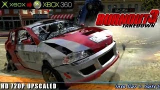 ~MANUAL ONLY~BIN372~~XBOX~ Burnout 3 Takedown