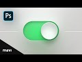 Create a Photorealistic Button Switch in Photoshop (Full Process)