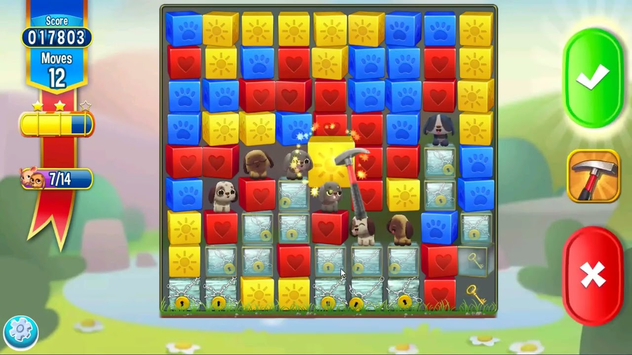 Pet Rescue Saga Level 7271 - NO BOOSTERS | SKILLGAMING ✔️