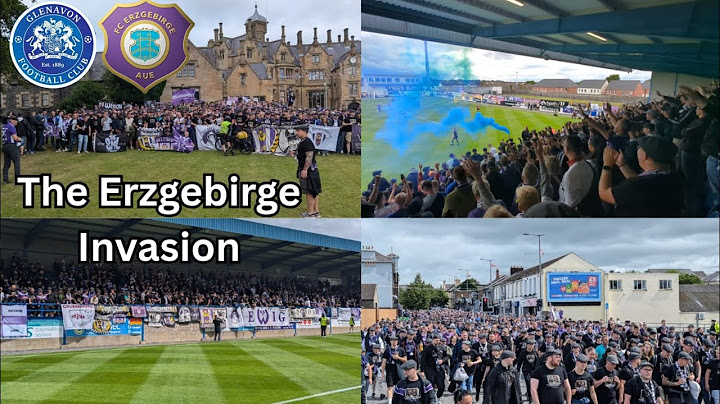 1200 German Ultras Take Over Northern Ireland 🟣📢🧨 Glenavon Vs Erzgebirge Vlog #erzgebirge #glenavon