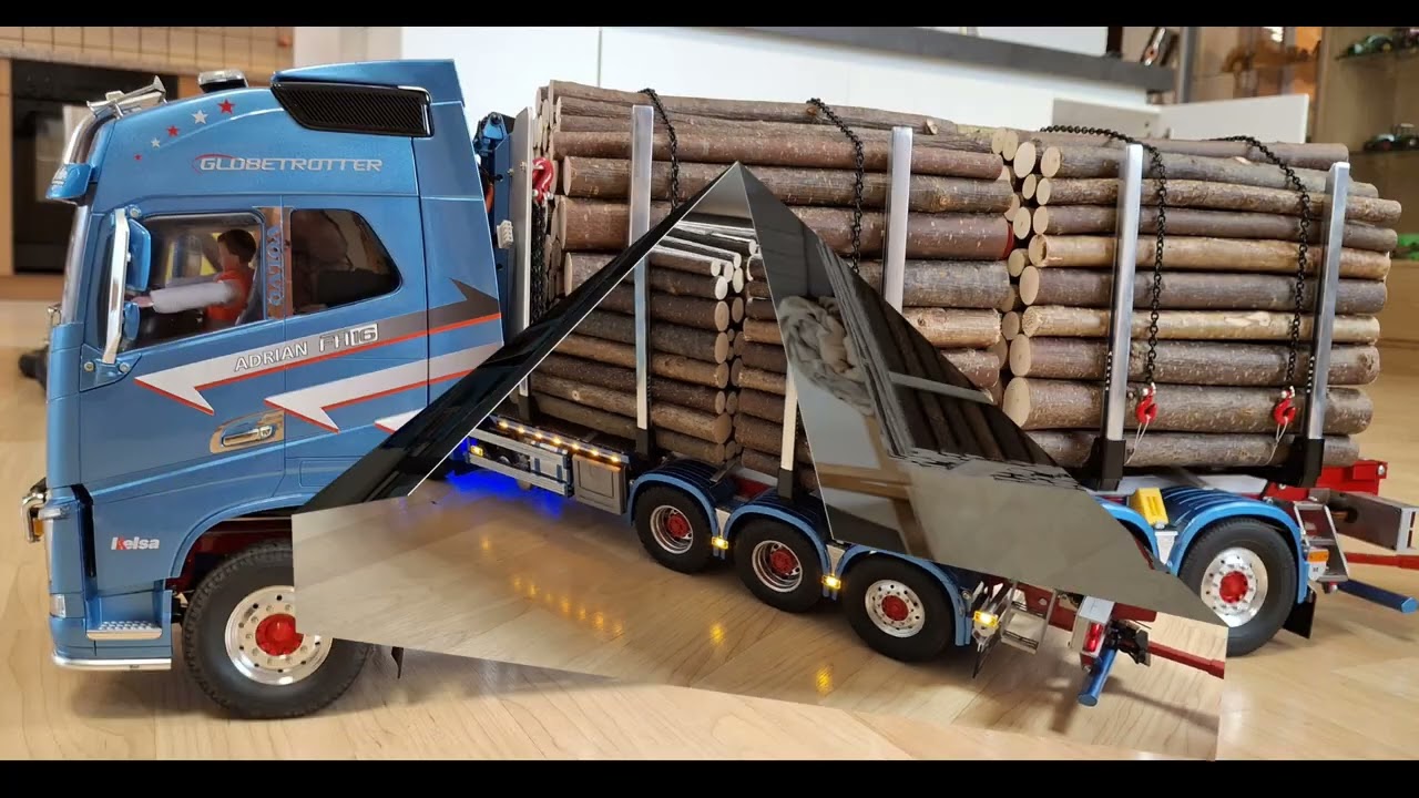RC Volvo FH16 Globetrotter 750 Truck (Modell) Teil 3