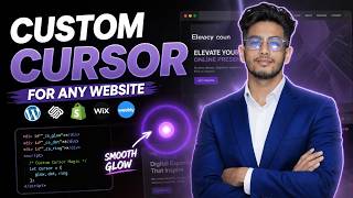 My Custom Glow Cursor Plugin built for every website || Asamot Academy jishaansinghal