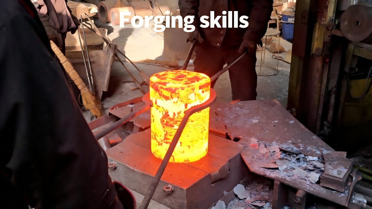 Inside the forging factory Sparks, Sweat, and Strength | Inside Open Die Forging 