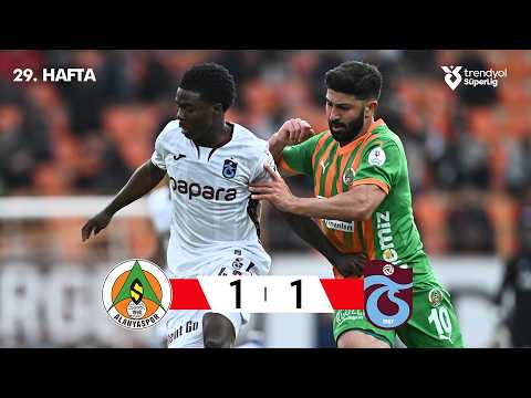 Alanyaspor (1-1) Trabzonspor - Highlights/Özet | Trendyol Süper Lig - 2025/26 — football highlights