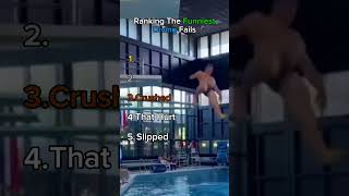Ranking The Funniest Diving Fails