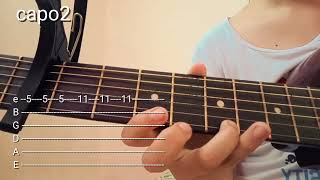 Gravity Falls Opening Theme Song | Easy Guitar Tabs Tutorial