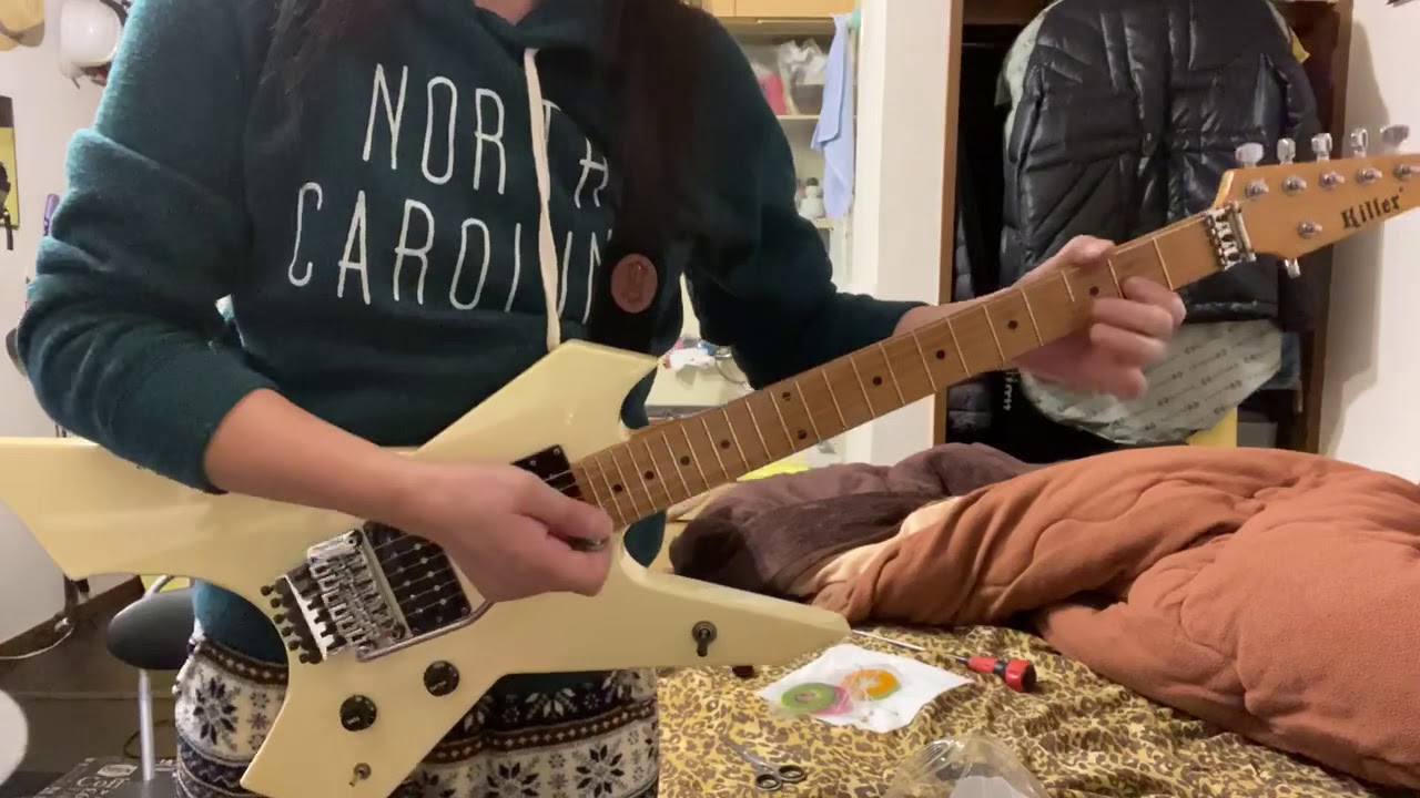 killerギター初期KG Pirates 改造 YAMAHA THR10X フロイドローズ